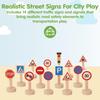 PlanToys 6203 Traffic Sign and Signal Set