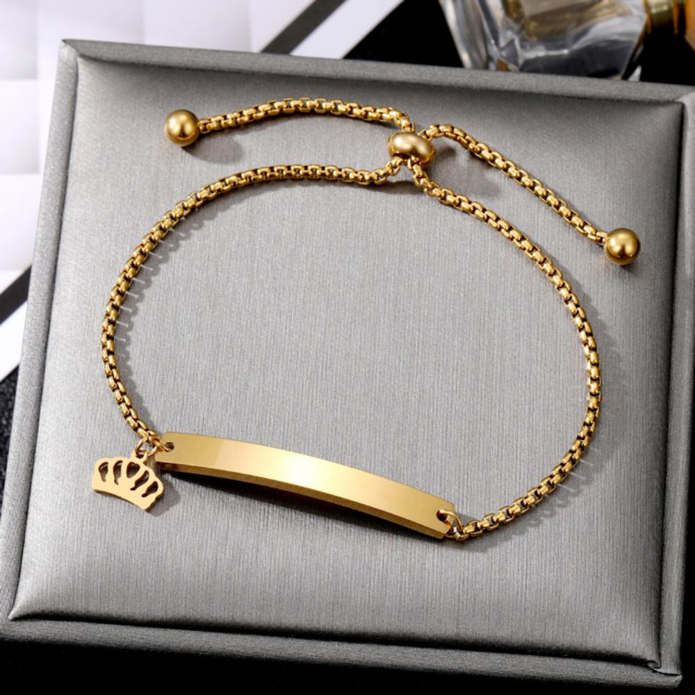 Neues festes Armband mit Liebesstern-Anhänger für Mädchen, süßer Mode-Charme, luxuriöses, schlichtes Armband, exquisites Geschenk für Mädchen, Größenanpassungsarmband