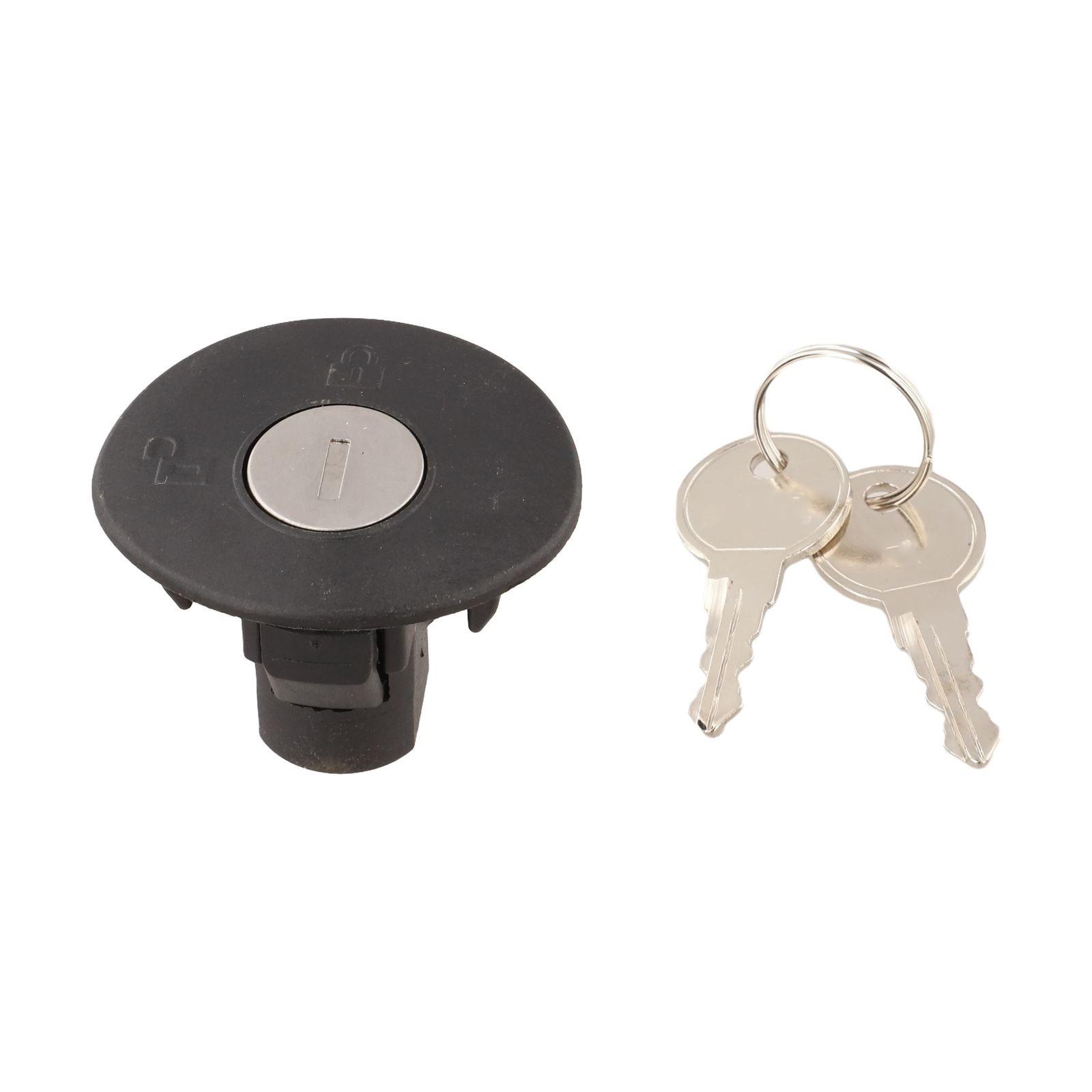 Fuel Tank Cap Locking Fuel Cap Black Plastic Fuel Cap