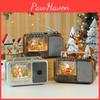 Decor Creative Christmas Radio Light Music Night Lamp With Santa Pattern Claus
