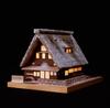 Woody Joe Akari Snow Wooden Model Assembly Kit No.1 Gassho-style (Building)