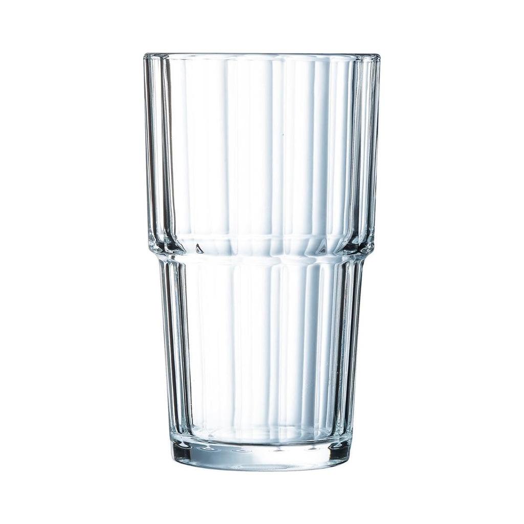 Arcoroc Alc International Norbeige Tumbler 61698, Fully Tempered Soda Glass, France (Pack of 6) RNL01320