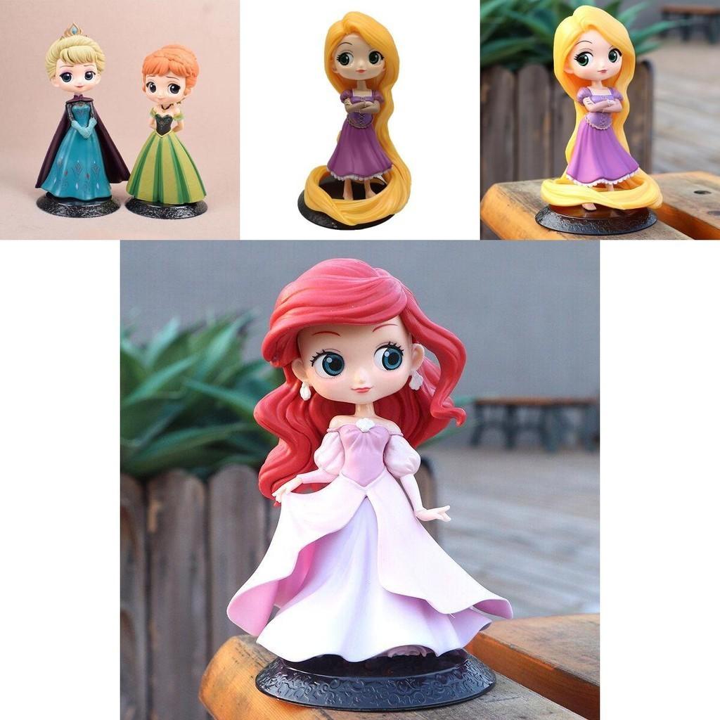 Enchanting Disney Princess Action Figures Anna Elsa Ariel Rapunzel Perfect For Girls Gifts