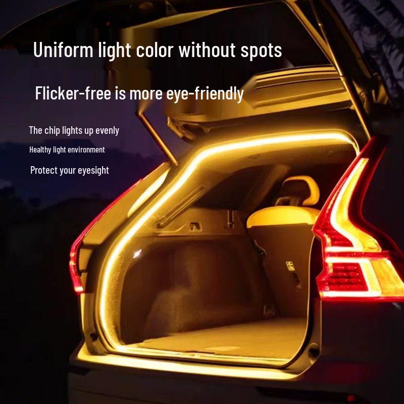Universal LED Trunk Light Strip - High Brightness, Auto Sensing, No Wiring Needed
