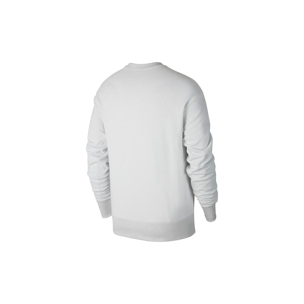 Nike Round Neck Casual Sport Long Sleeve Sweatshirt Men Tops Grey DA0022-025