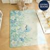 Soft Bloom Realm Floor Mat Non-Slip Absorbent Doormat Bathroom Bedroom Home Decor Rug