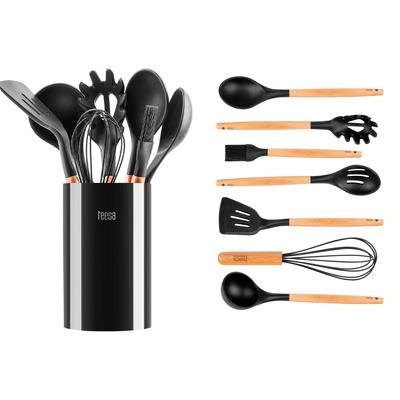 Teesa Kitchen Utensil Set, Wooden Ladle