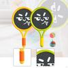Paletki do rakietek, Piłeczki kauczukowe, Zestaw do gry, Gry na świeżym powietrzu, Lekkie, 2 rakietki, Sport dla I