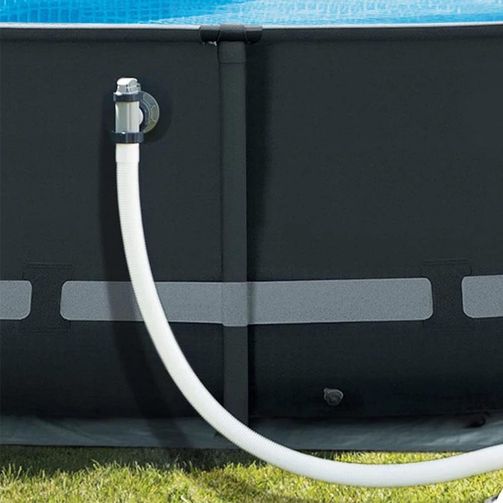 1.5in Diameter Pool Filter Pump Hose with Hose Adapters Pool Sand Filter Pump Hose for Intex Pool Sand Filter Pumps