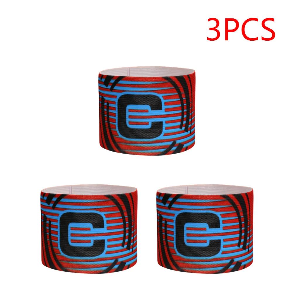 1-3pc Football Captain Armband Soccer Arm Band Leader Competition Gift Soccer Captain Group Armband Football Training Kid Adults