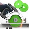 Glass Cutting Disc 100/125mm Diamond Brazing Blade Cutting Blade Ceramic Jade Tile Wine Bottle Grinding Cutting Saw Blade Tools