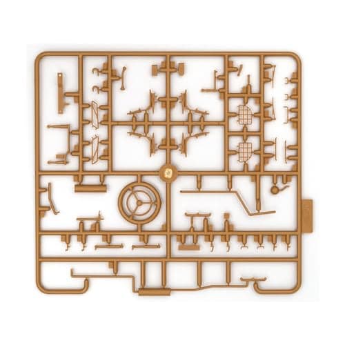 ICM 1/35 Soviet ZiL-131 KShM Command Vehicle Plastic Model
