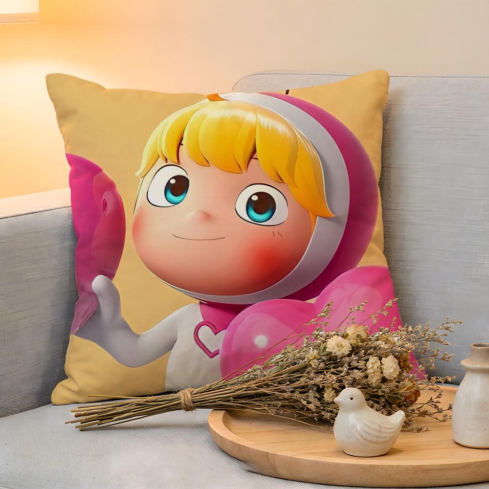 

Cushion Cover Linen SkinFriendly Soft Decorative Case For Sofa Home Decor Yumis Cells The Movie Pillow cover 30x30 cm