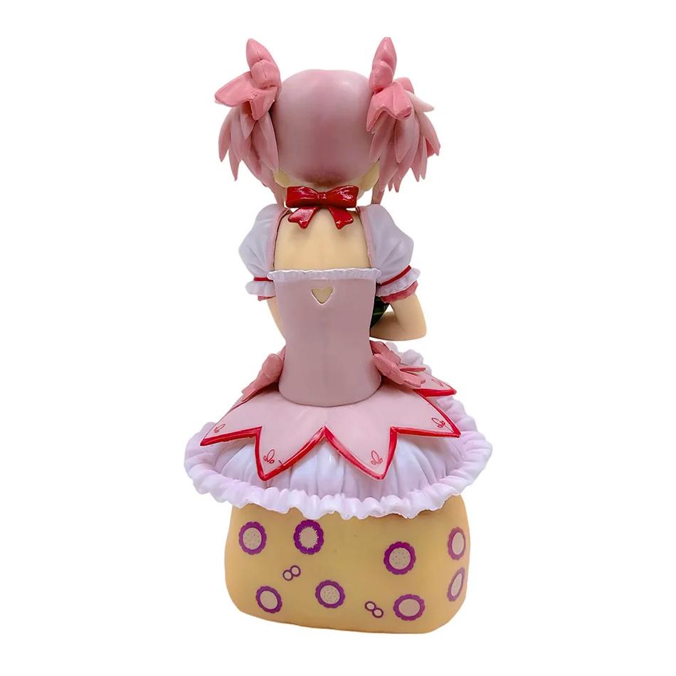 Anime Magica 14cm Kaname Madoka Cartoon Figure Instant Noodle Stopper PVC Model Desktop Ornaments Children's Toys Holiday Gifts