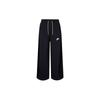 Nike Sportbekleidung Locker Gestrickt Weites Bein Freizeithose Damen Unterteile Schwarz CZ8358-010