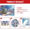 CHengQiSM Jigsaw Christmas 1000 Christmas Stylish Christmas Gift X 50 1000-piece Puzzle, Town, Pieces, Puzzle, Decoration, Interior, (70 Cm)
