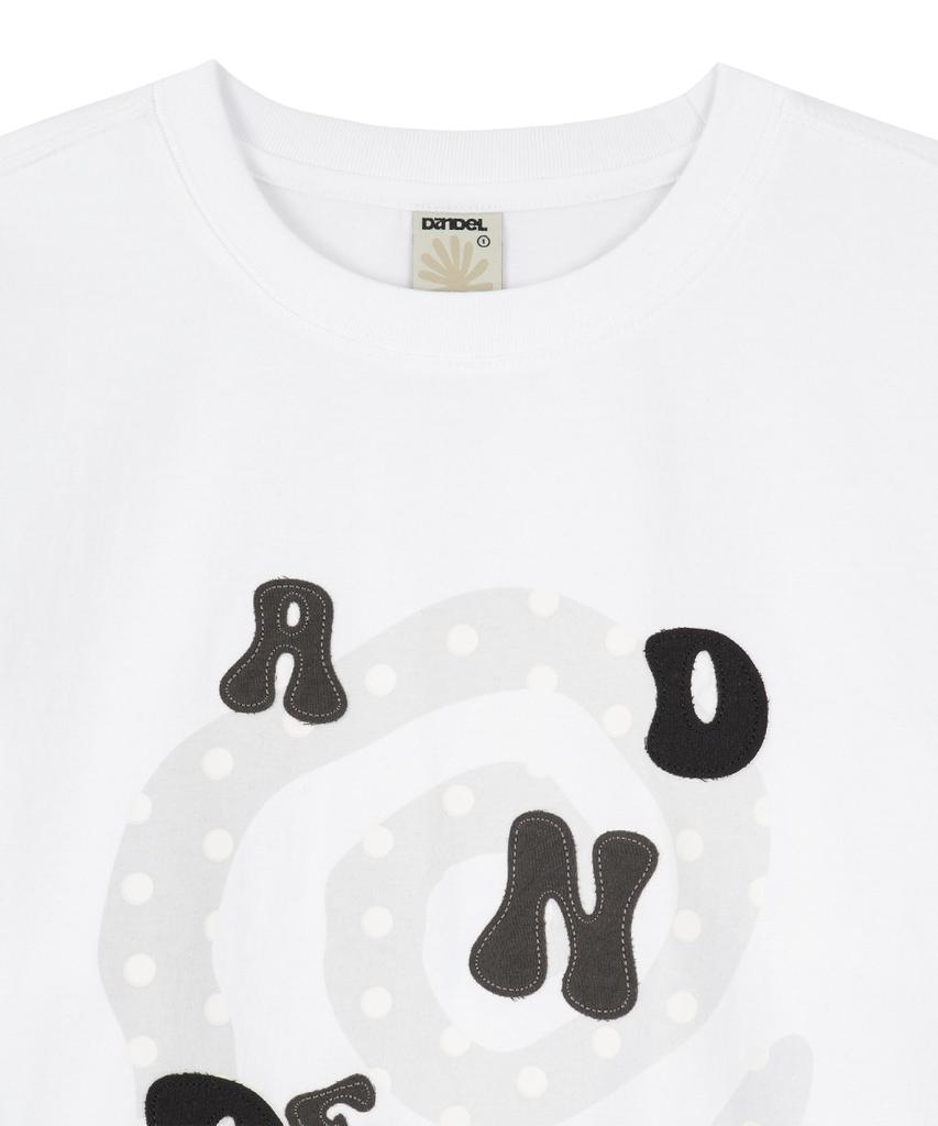 Dandel Dd Type Applique Long Sleeve (White)