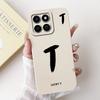 For Honor X7C Case ALT-LX2 Cute Lucky Letters Cover Shockproof Soft TPU Phone Case For Honor 200 Smart HonorX7C Back Cover Coque