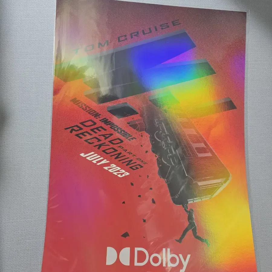 

Mission Impossible Dead Recording Dolby Cinema Holo Poster Miimpa
