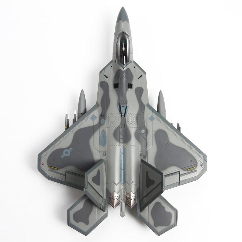 F-22 Fighter Jet Alloy Model Standard