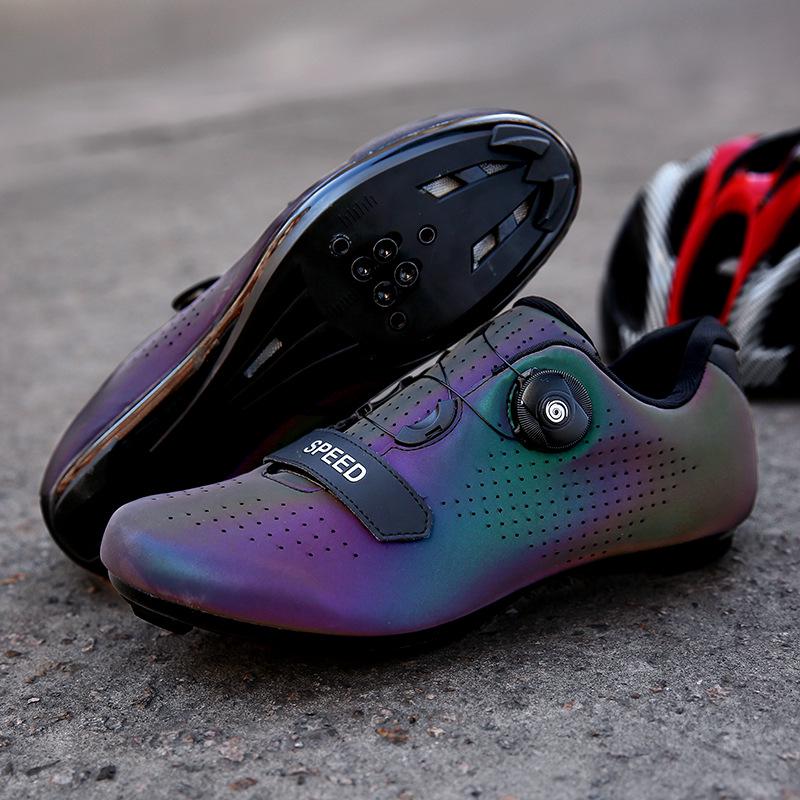 Spring/Summer Men's & Women's Clipless Mountain & Road Cycling Shoes with Hard, Wide Soles