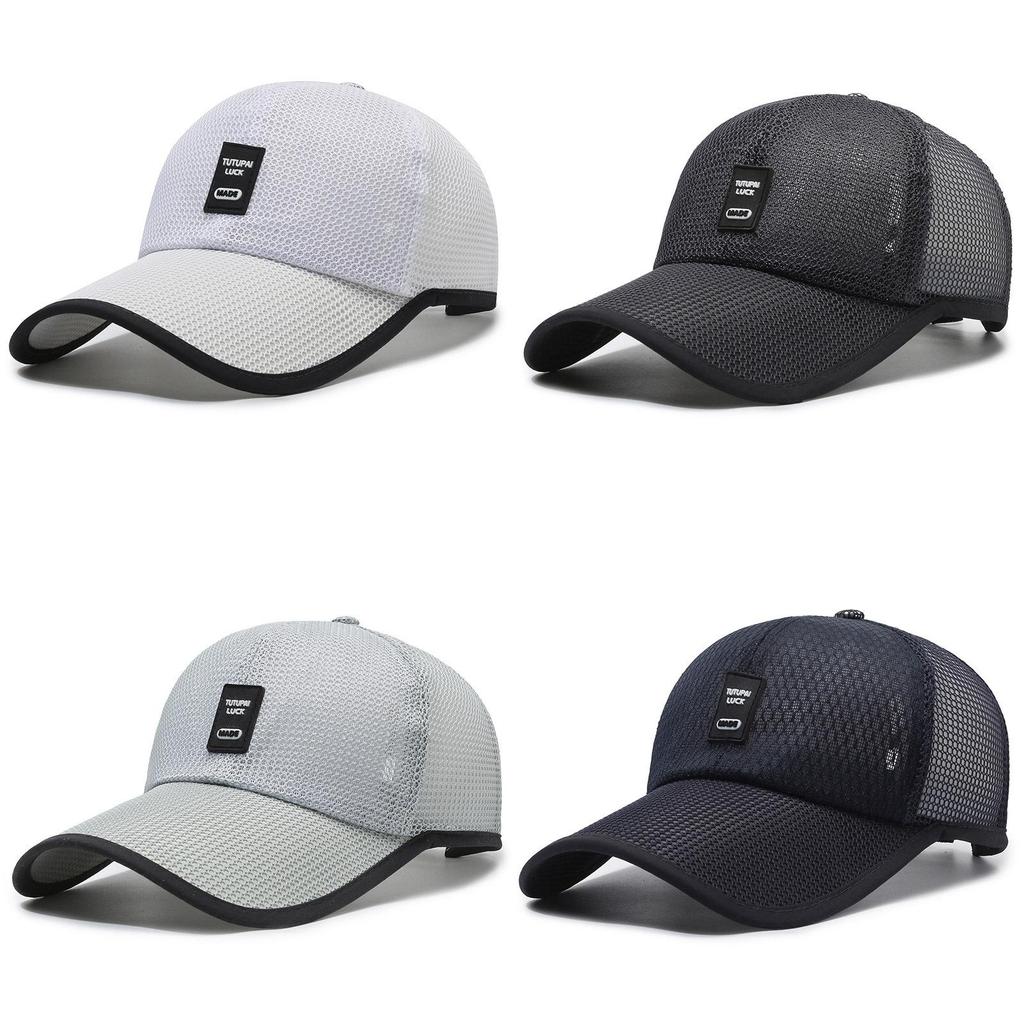Trendy Summer Mens Duckbill Cap Breathable Uv Protection Outdoor Fishing Hat For Comfort