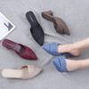  Women Light Weight Comfort Spring & Summer Slip On Square Heel Shoes for Sexy Party Lady Casual Cool Pink Pump Ab748