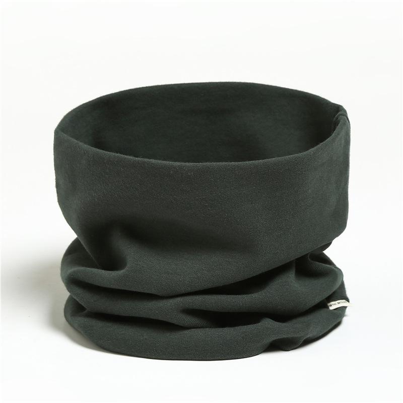 New Solid Warm Velvet Neck Scarf Autumn Winter Women Men Ring Scarf High Collar Soft Neckerchief 14 Colors Neck Scarves Muffler