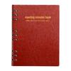 A4 Loose-leaf Meeting Notebook - Business Notepad for Minutes & Work Plan Notes