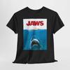 Jaws 1975 Retro Movie Poster Horror Unisex Graphic T-Shirt