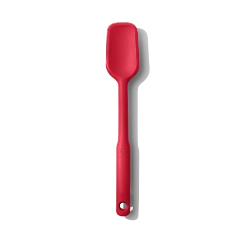 OXO Silicone Spoon Spatula Jam Red