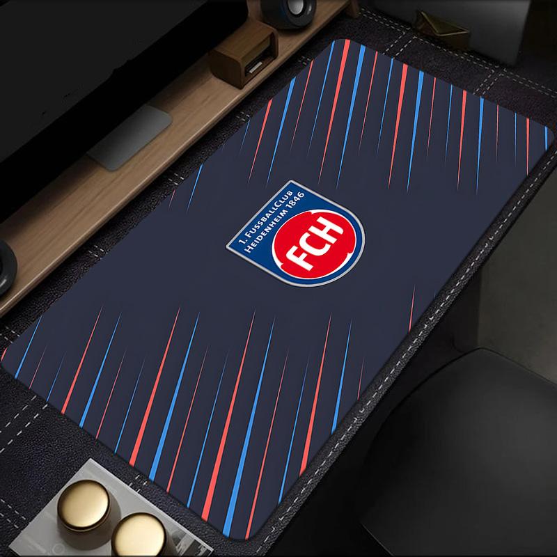 Heidenheim Crest Mouse Pad, Rubber Base, Mouse Pad for Gamers and Office Use, Gaming Desk , Easy To Clean Mat Christmas Fan Gifts