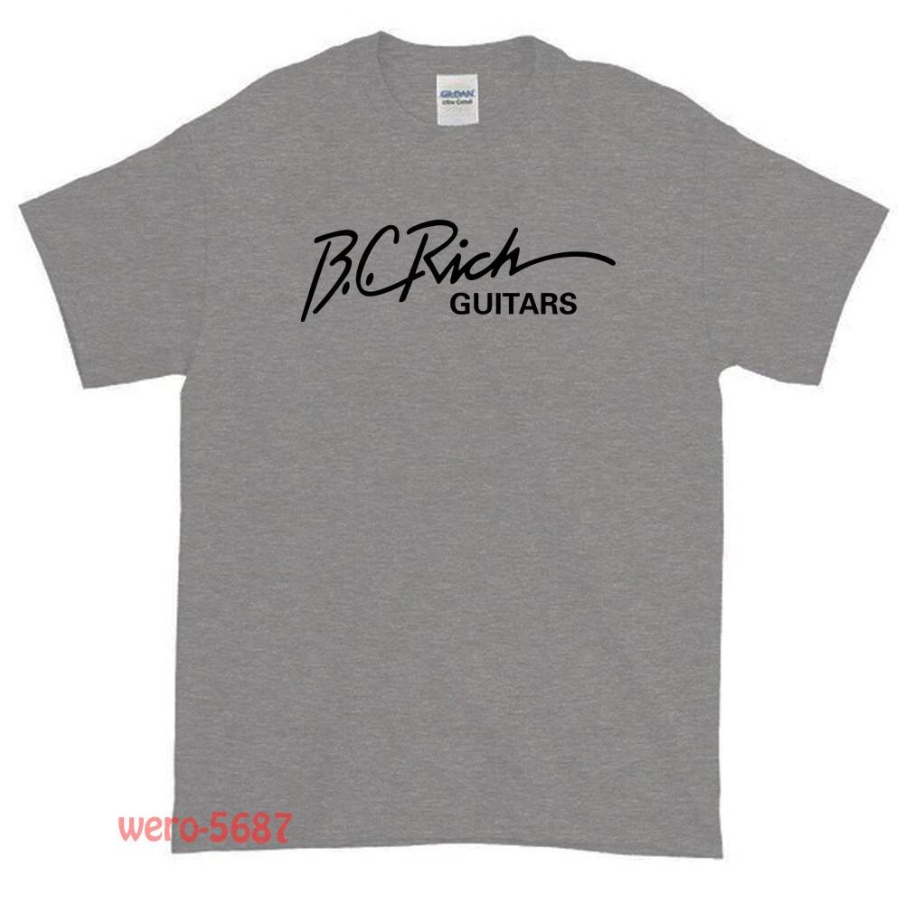 New BC Rich Guitars Logo Unisex T shirt Funny Size S to XXL XXXL