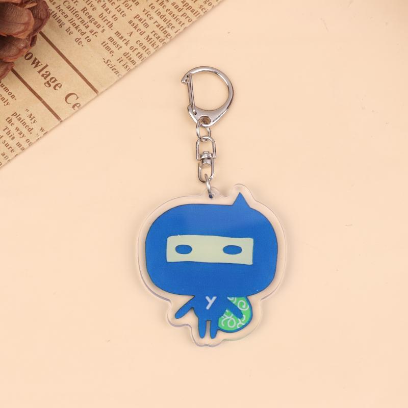 Acrylic Gogo Tamago Q Version Mobile Phone Chain Mametchi Kuchipatchi Mimitchi Gozarutchi Key Chain Cell Phone Pendant Gifts