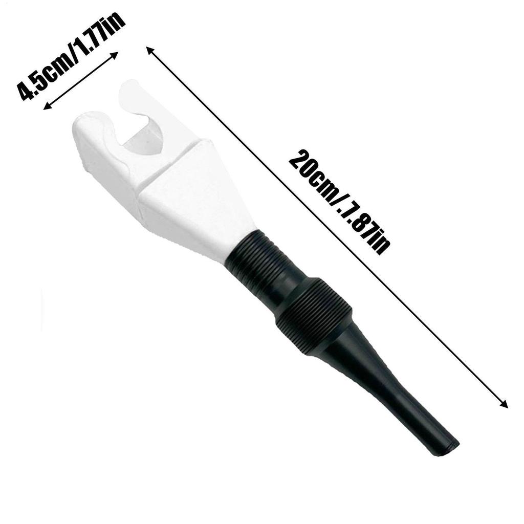 Trichter mit flexiblem Schlauch Trichter, Trichter, Kraftstofftank, Betankungstrichter, Weitmund, Verlängerungsdüse,