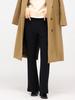 ACUD (Brushed) Slim Flare Legging Slacks _Black