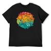 Animal Rainbow T-Shirt Kawaii Clothes Oversized Shirts Graphic Men Clothing