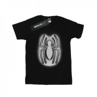 Herren Spider-Man Graffiti Logo T-Shirt