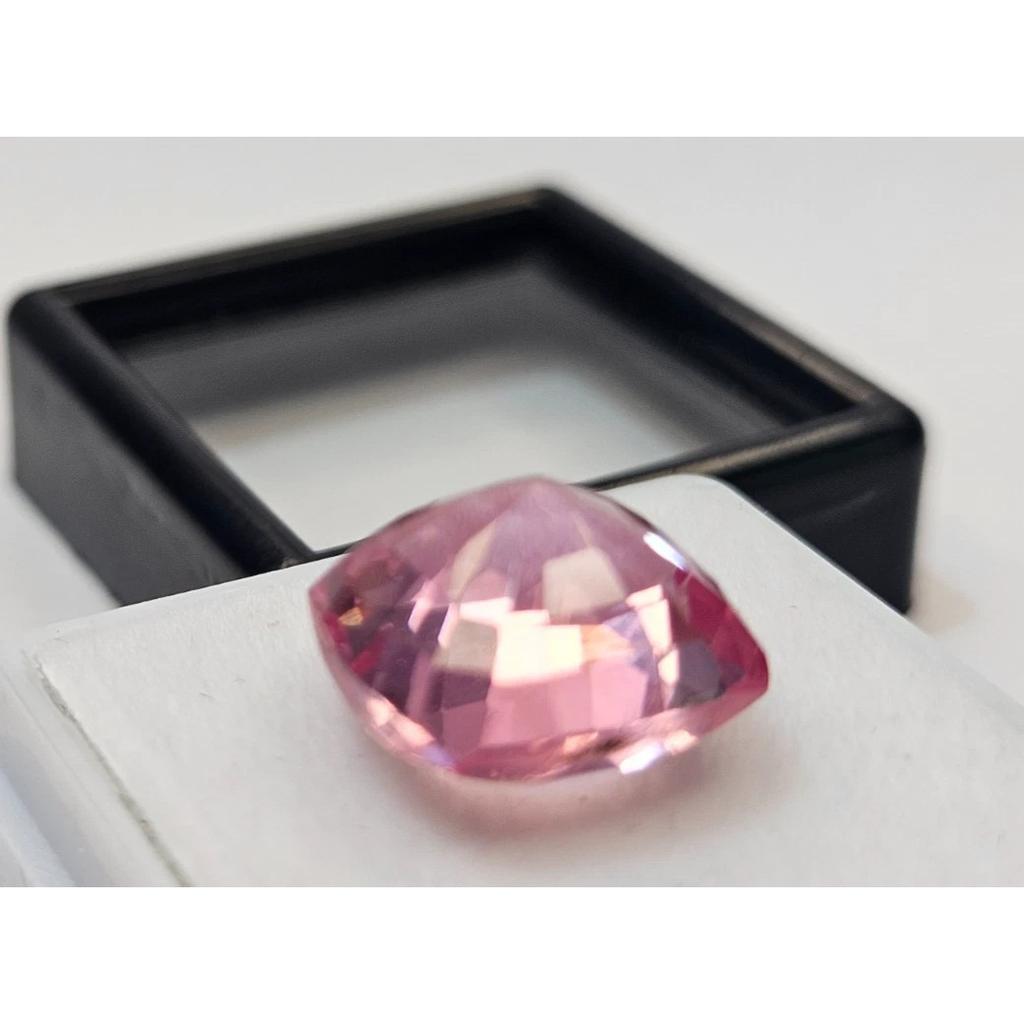 Morganite Pink Color 11-12 Ct Cushion Cut Fabulous Certified Loose Gemstone