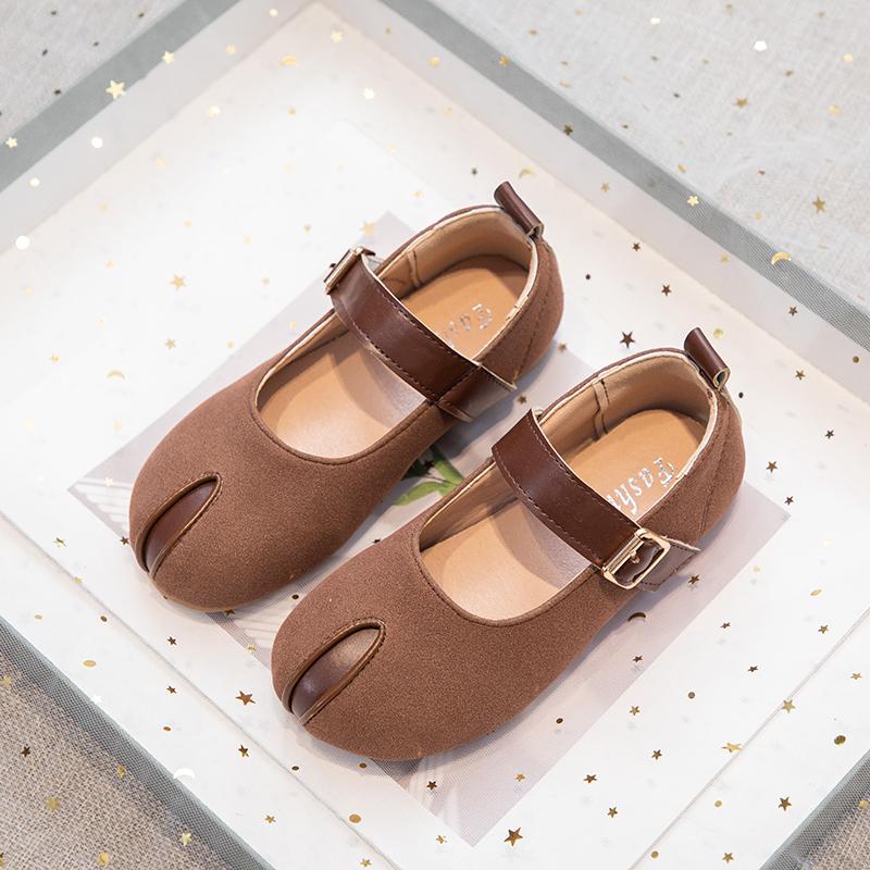 New Children Fashion Girls Casual Shoes Non-slip Versatile Soft Round-toe Kids Simple Shallow Mary Janes Chic Breatheable Cute