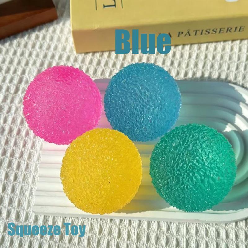 Multicolor IJsbal Maltose Squishy Speelgoed Sensorisch Fidget Speelgoed Transparant Anti Stress Langzaam Terugverend Decompressie Speelgoed Geel Blauw