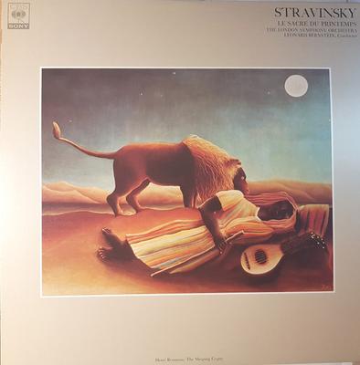 LP Record LONDON SYMPHONY ORCHESTRA LEONARD Stravinsky Le Sacre Du Printemps FCCA459 CBS SONY Japan Classical Used