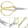 Household Stainless Steel Scissors with Beautiful Chinese Dragon Phoenix Pattern Handle (3.5 )