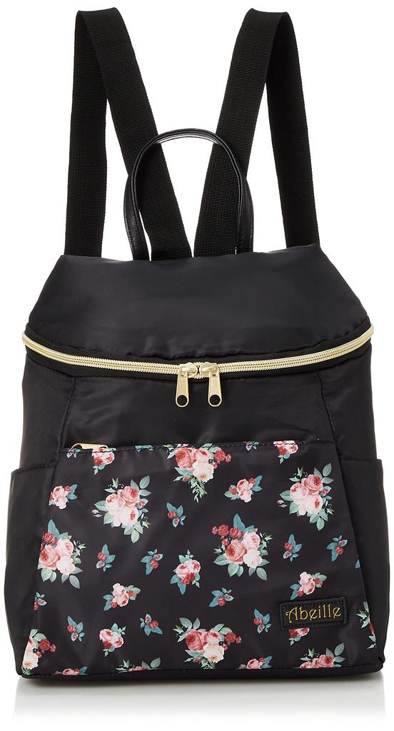 Onishi Ken Abeille Backpack, Petit Rose, Black, APB-2500