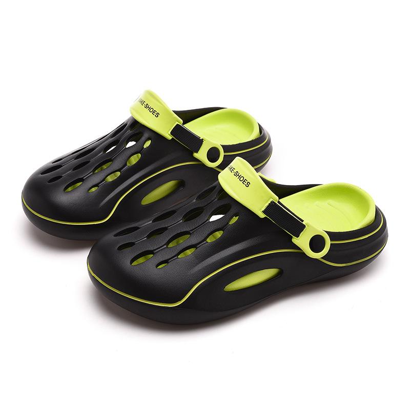Summer Men's Clogs Sport Sandals Mens Casual Shoes Thick Bottom Wear-resistant Sandal for Men Outdoor Beach Flip-flop