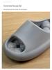 Men's Non-Slip Thick-Soled Summer Indoor Slippers with Unique Massage Design