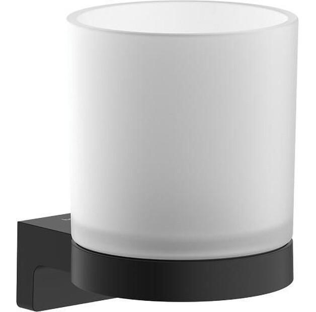 Стакан для зубных щеток Hansgrohe Addstoris S, черный матовый