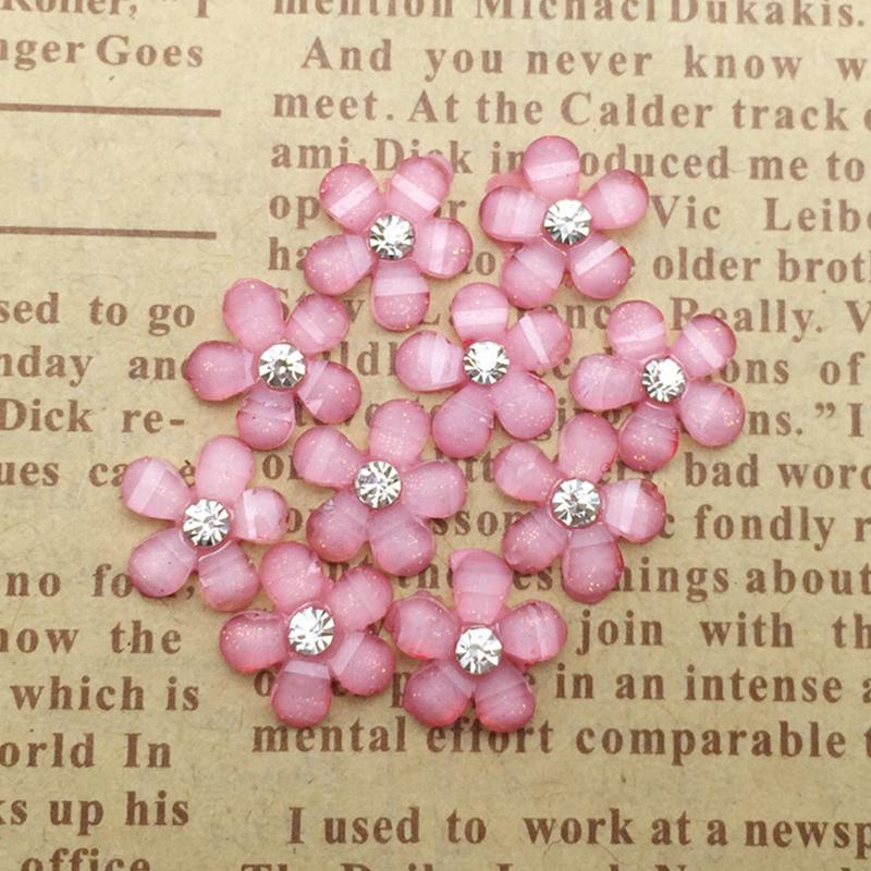 

Новий скрапбукінг зі смоляними квітами з плоскою спинкою, 20 шт., 10 мм, для телефону/весільних виробів