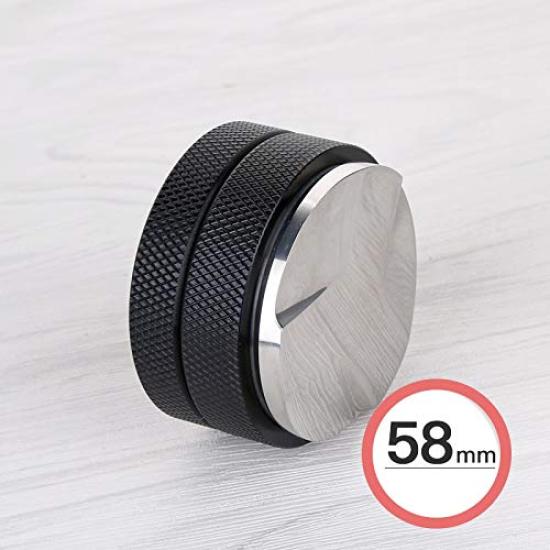 58mm Tamper, Espresso Tamper, Espresso Machine Distributor, Coffee Tamper, Stainless Steel Tamper, Espresso Dispenser