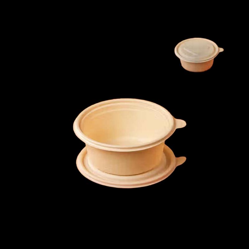 Biodegradable Corn Starch Round Food Container